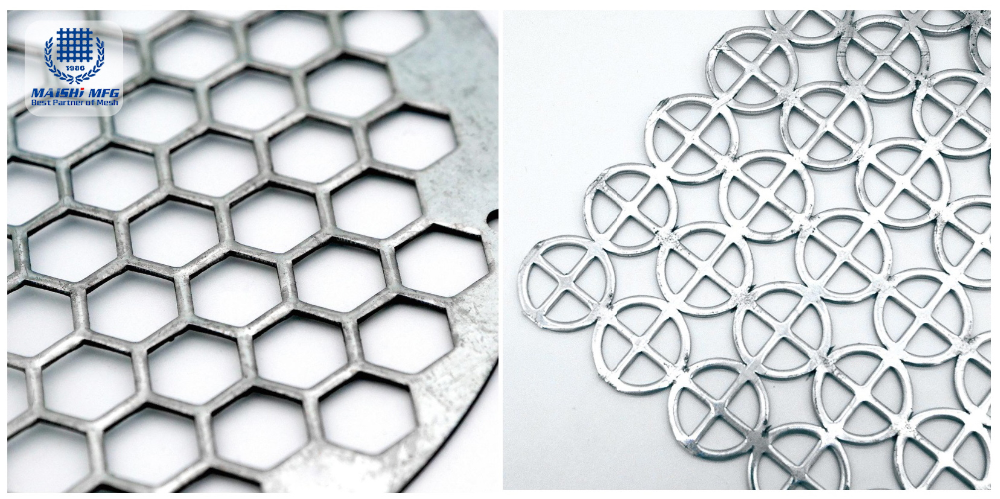 Hexagonal Perforated Screen Metal Sheet