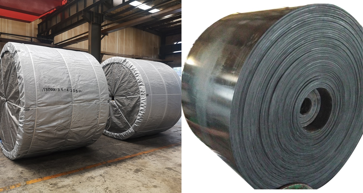 high quality  EP mining rubber conveyor belt for conveyors