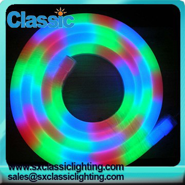lumière de corde d'imperméable à l'eau coloré extérieur led néon