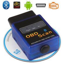 Hh Advanced V2.1 Vehicle Scanner Machine Elm327 Bluetooth Auto Diagnostic Tool OBD2 for Android and Windows
