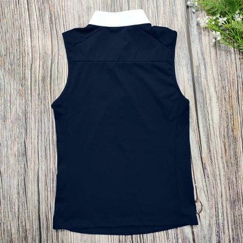 Sleeveless Women Equestrian Show Shirts Base Layer