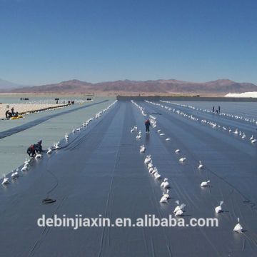 LLDPE geomembrane sheets/plastic pond liner