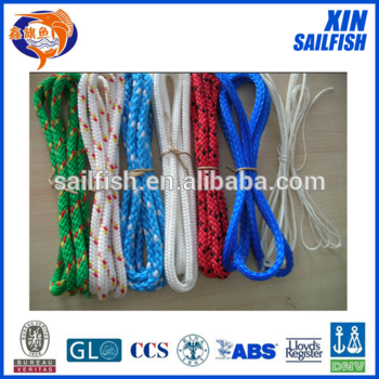 gold braided rope braided rope 6mm made in China