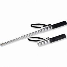 Riot Expandable Batons, Made of Steel, Easy to Carry, Customized and OEM Designs are Welcome