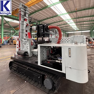 Solar Pile Driver for Construction