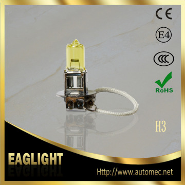 H3 PK22S 12V55W Super yellow halogen automotive fog light bulbs