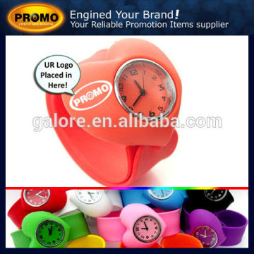 promotional multiple colors cheap silicon custom heart watch