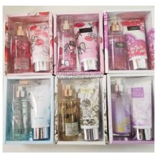 Wholesale Beauty Perfume Gift Sets for Women - Original Perfume, Cream, and Body Spray Packaging