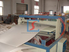 Hollowness Grid Board Plastic Sheet Extrusion Line With Pc/pp