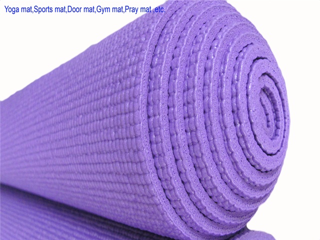 Tapete de esportes para gravação em Yoga Mat