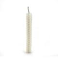 White Rolling Honeycomb Beeswax Hanukkah Candles