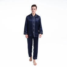 Men's Pajamas Pants Sets Silk 19 Momme Sleepwear