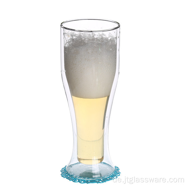 Glasbecher für Bier