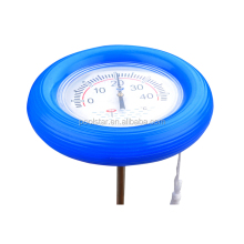 Circular Pointer Style Floating Thermometer for Outdoor Pools: Above Ground & Inground Swimming Pool Temperature Monitor