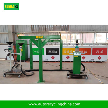 Recycling Scrap Vehicle Rack Fixed Frame Equipment
