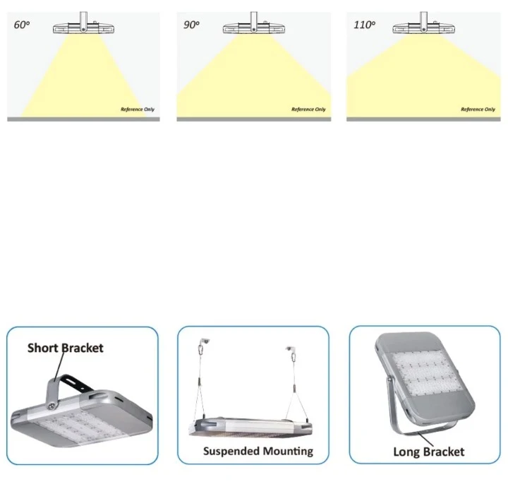 High Lumens 300W LED Indoor Bay Lighting