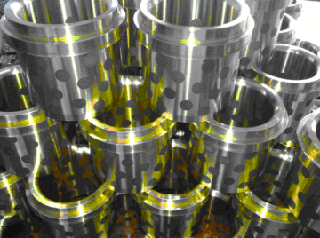 SOLID LUBRICANT INLAID BEARING