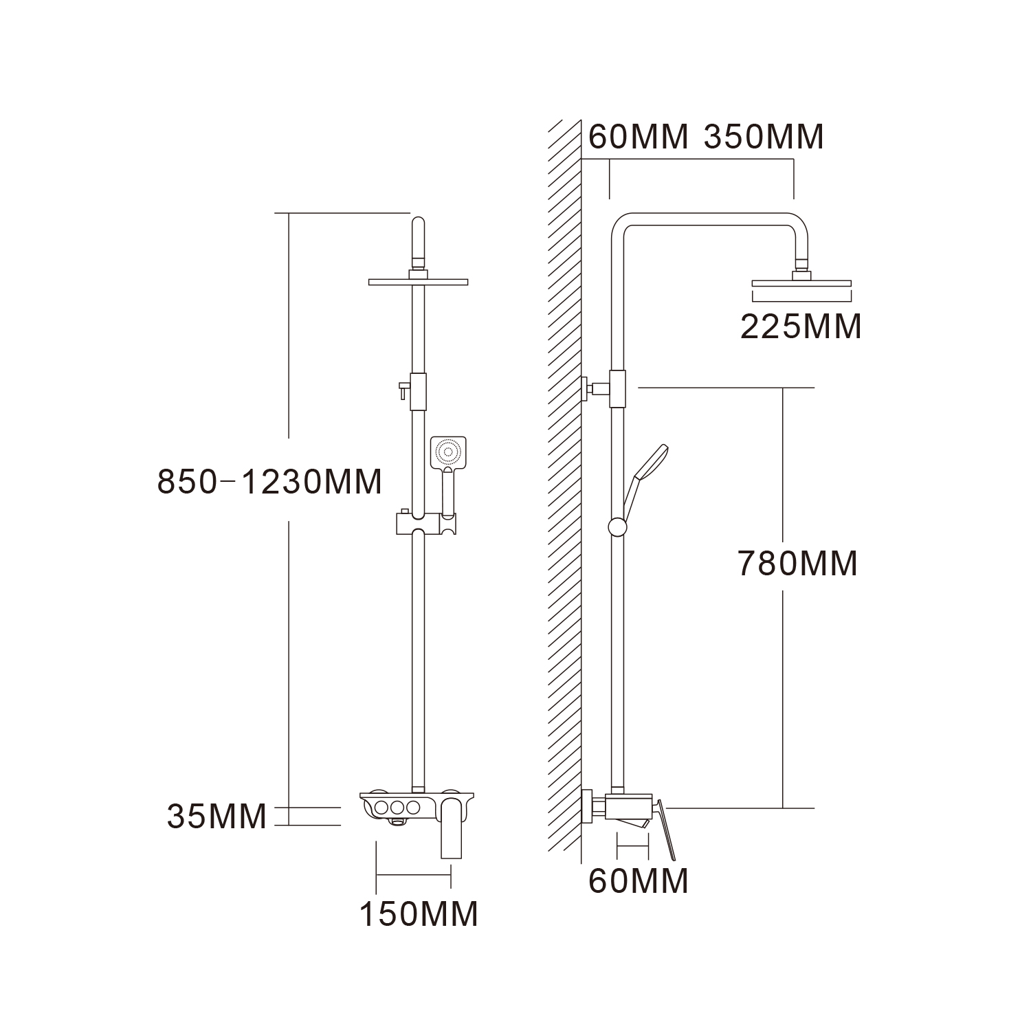 shower faucet