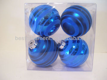 3 INCH SHATTER RESISTENT ORNAMENTS CHRISTMAS DECORAT