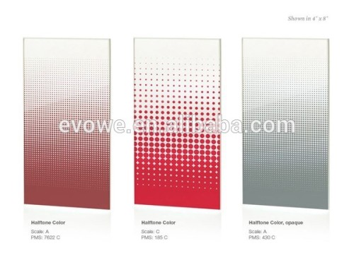 resin panel | translucent panel | pattern & color | halftone color