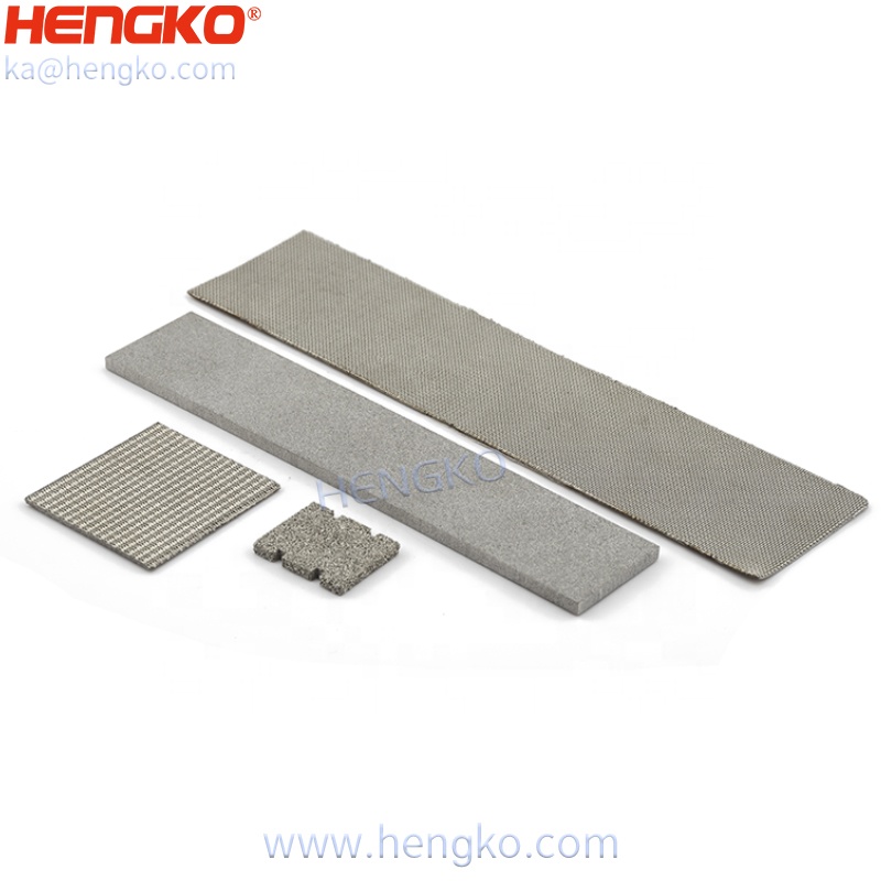 Hengko 0.2-120um multipurpose microns perforated stainless steel sintered filter plates for Food and pharmaceutical industries