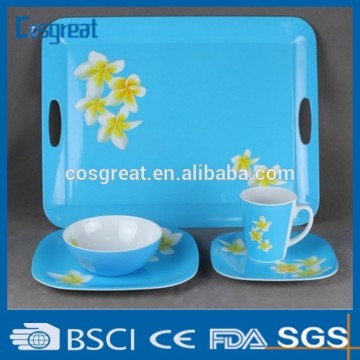 melamine western dinnerware sets for wholesale