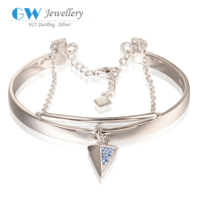 Fashion Women Jewellery Silver 925 Cheap Wholesale Bracelets Bangles