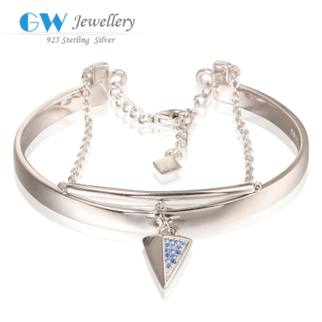 Fashion Women Jewellery Silver 925 Cheap Wholesale Bracelets Bangles