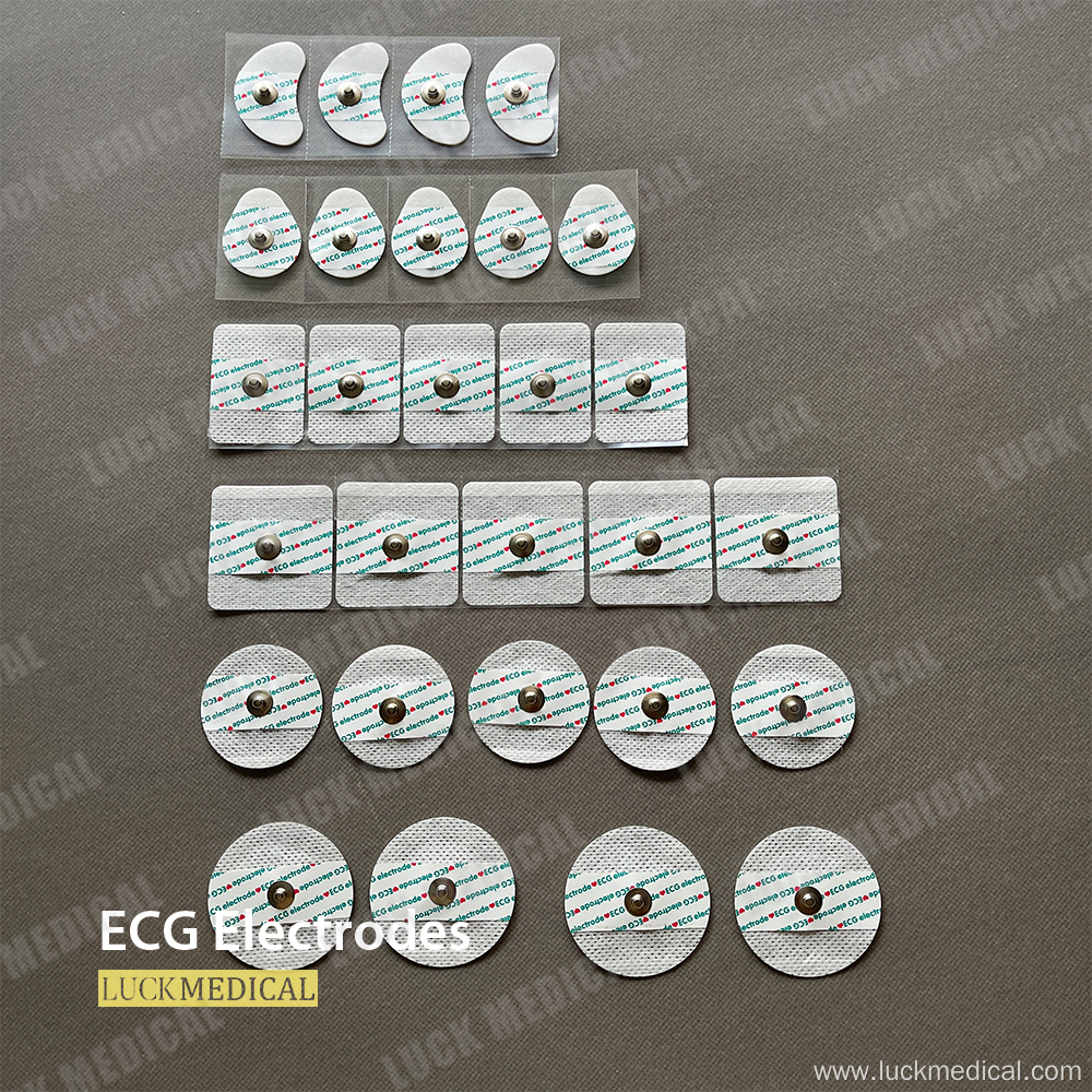 Solid Gel Tab Electrode Resting ECG Electrodes