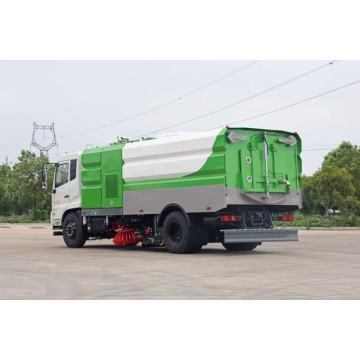 camion de balayeuse avec fonction de lavage à haute pression