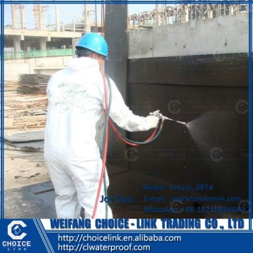 spraying paint quick-setting rubberized asphalt waterproof coating