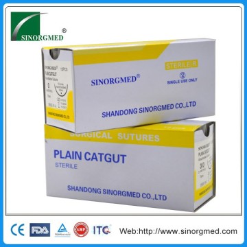 Medical Equipment Hospital Disposable absorbable Surgical Sutures catgut sutures Supplier