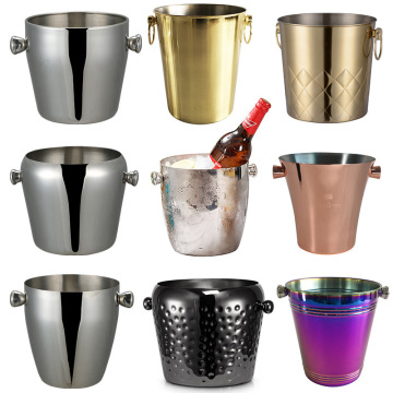 Insulated Stainless Steel Ice Bucket