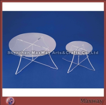 Table Single Perspex/Acrylic Cupcake Stand