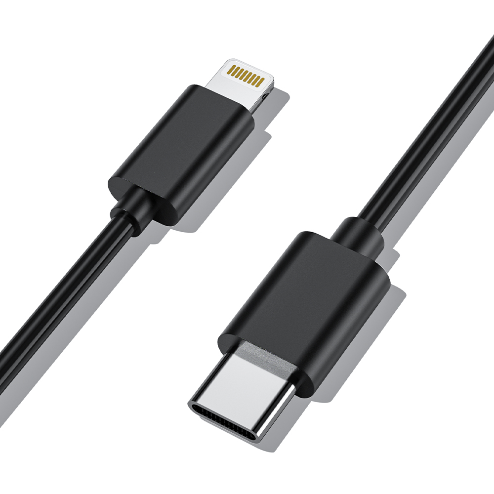 كابل بيانات الهاتف المحمول USB-C مع موصل صغير