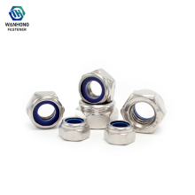 Nylon Insert Hexagonal Lock Nuts for Vibration Resistance