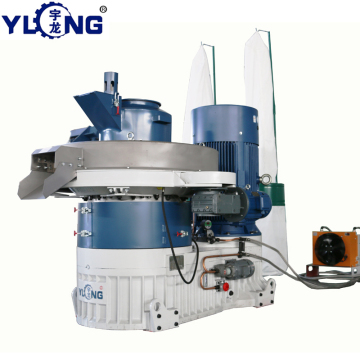 YULONG 1.5-2TON/H XGJ560 mixed wood sawdust pellet press