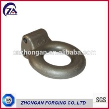 Forged trailer lunette ring