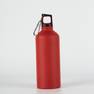 Rote leere Europa Sport Aluminium Flasche Handwerk