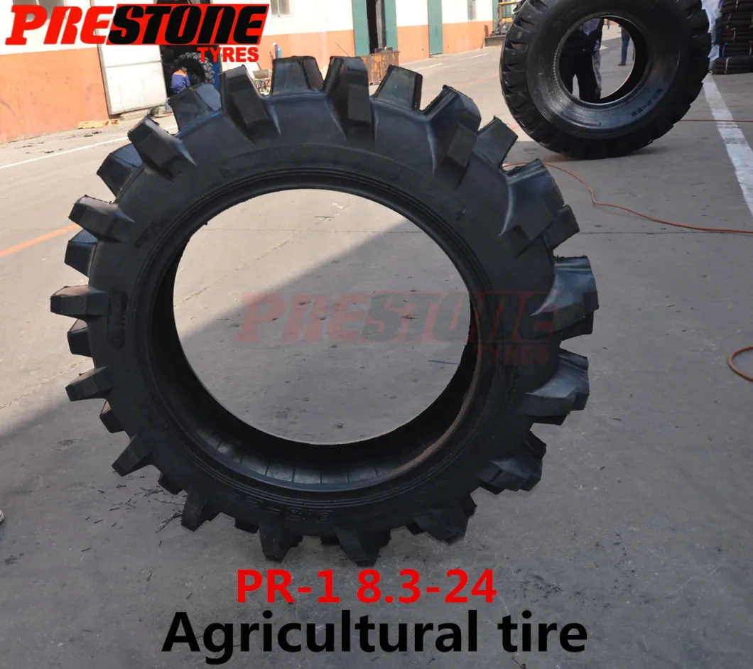 Pr-1 Agr Farm Tractor Agricultural Paddy Field Rubber Bias Tyre 9.00-20 9.5-20 9.5-24 11.2-24 11-32 12.4-28 13.6-38 14.9-30 16.9-34