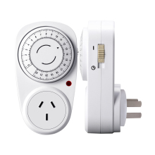 22-Hour Mechanical Countdown Timer and Programmable Daily Timer