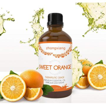 Aceite esencial de naranja dulce natural de grado superior orgánico