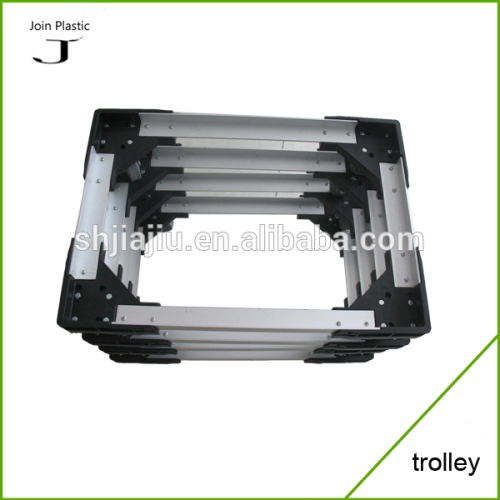 Popular durable stackable aluminium mover dolly