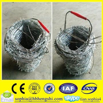 highway protecting electro galvanized barbed wire fence/electro galvanized barbed wire mesh/electro galvanized barbed wire roll                        
                                                                                Supplier's Choice