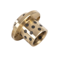 Self Lubricating Oilless Copper Sleeve Round Flange Brass Bearing Inlaid Graphite Bushing Graphite Bushes Bushing