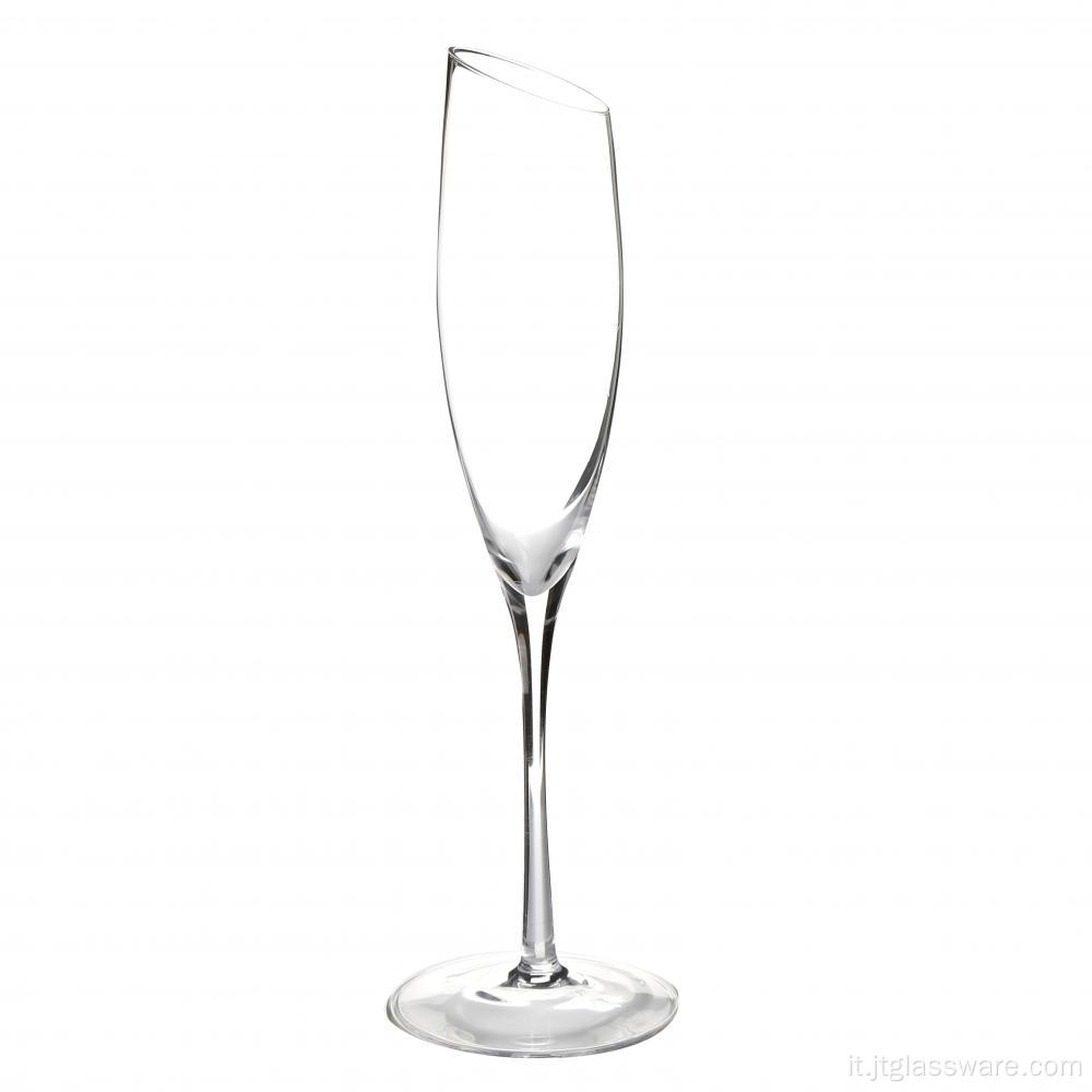 Bicchiere da champagne dal design unico da 6 once