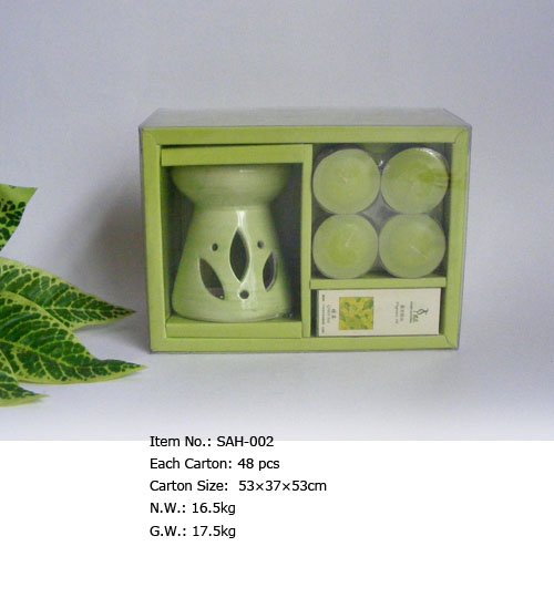 oil burner with gift box packaging 