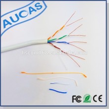 Hot sales 305m/box CE/Fluke passed utp cat6 passing fluke testing network cable cat5e lan cable for network system