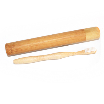 Ergonomic Toothbrush Green Bamboo Toothbrush