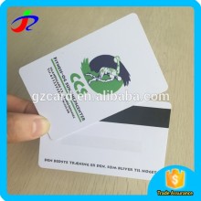 Printing HICO 2750oe / LOCO 300oe plastic magnetic stripe card